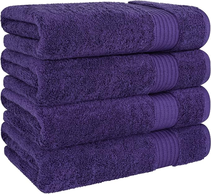 Cotton Paradise 4 Piece Turkish Bath Towels - Image 6