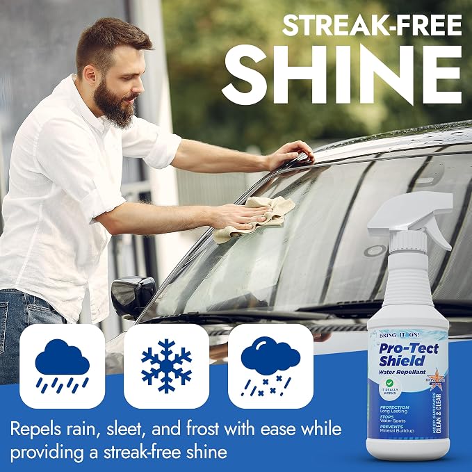 Bring It On Protect Shield Shower Door Water Repellent | Eliminate Hard Water - Image 5