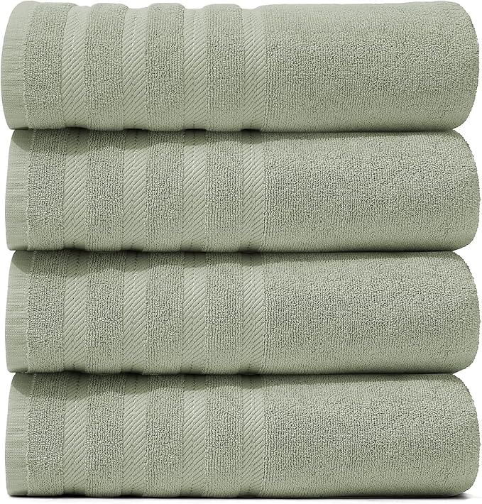 Hearth & Harbor Bath Towels for Bathroom by HearthHarbor