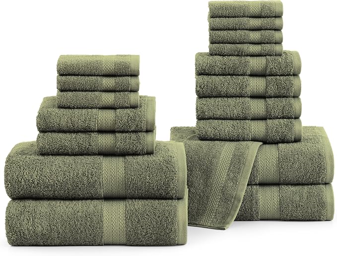 LANE LINEN 100% Cotton Luxury Towel Set by LaneLinen