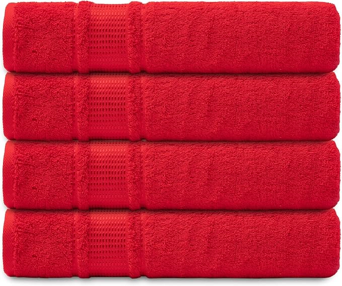 Melissa Linen, Soft Washcloths Set of 4 100% Turkish Cotton Small Hand Towels - Image 4