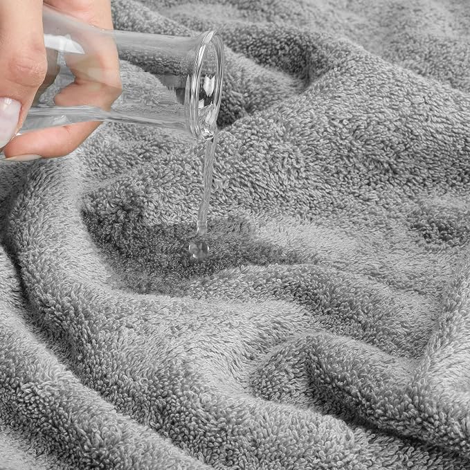 Cotton Paradise 100% Cotton 40x80 Oversized Bath Sheet, Extra Large Turkish - Image 7