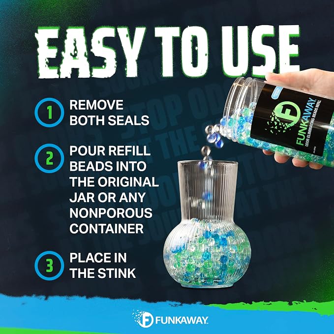 FunkAway Odor Eliminating Beads Refill - Image 5