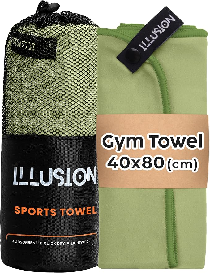 illusion Small Microfiber Gym Towels by Unknown