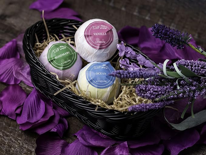 Bath Bombs Gift Set, XXL 4.2oz 12Pcs. All Natural Handmade Bathbombs - Image 8