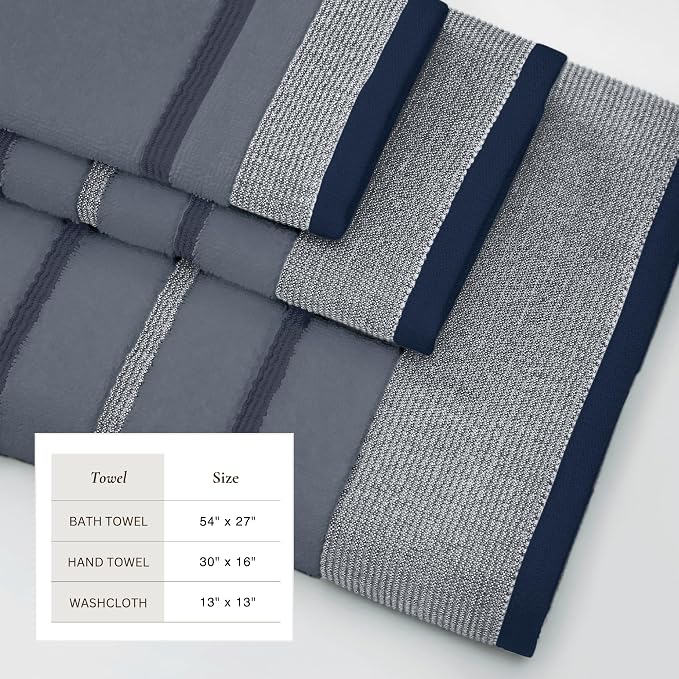 Great Bay Home Decorative Bath Towel Set - Image 5