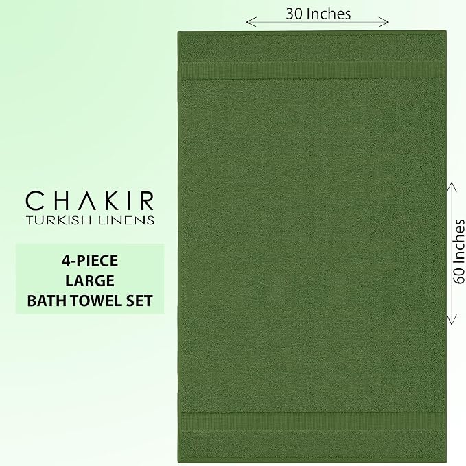Chakir Turkish Linens 100% Cotton Premium Turkish Towels - Image 5