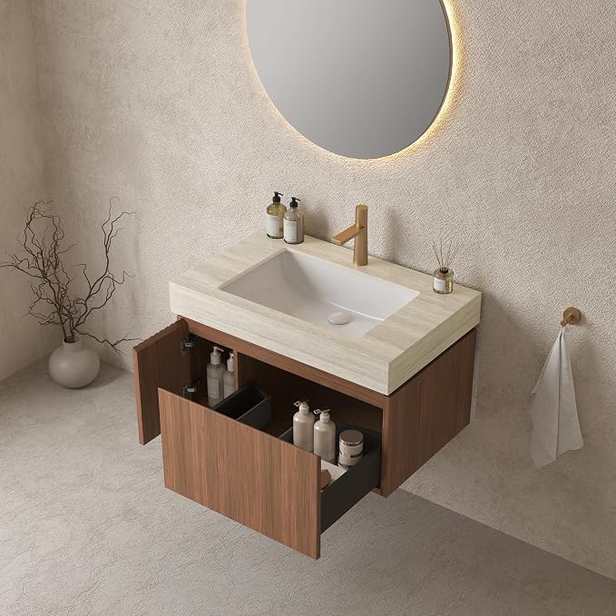 Ambrovina 30" Floating Bathroom Vanity - Image 5