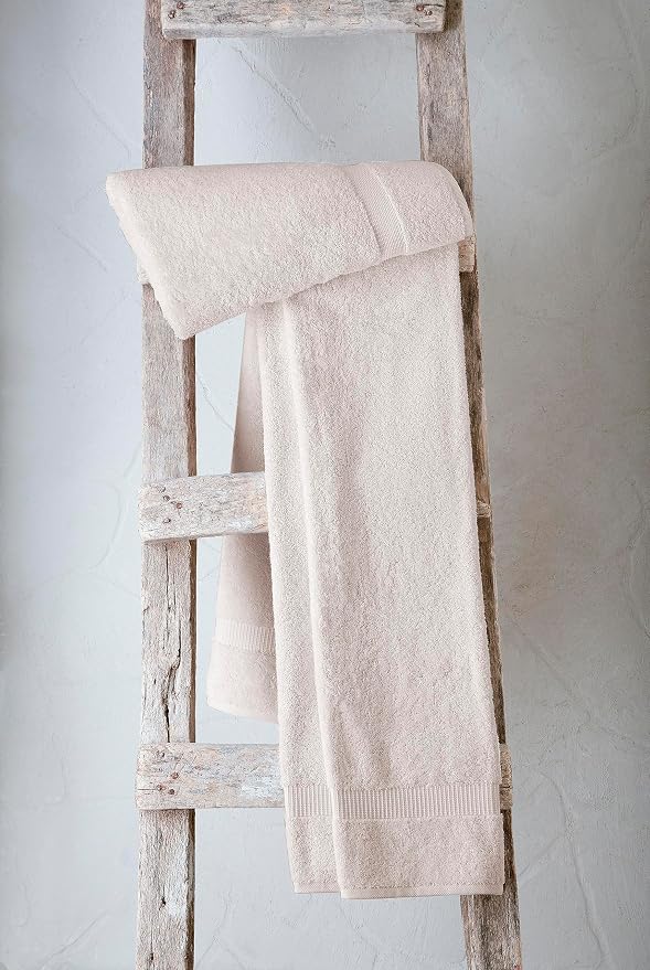 SALBAKOS 100% Turkish Cotton Extra Large Bath Sheet Set of 2 35x70 inch | - Image 5