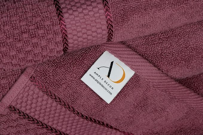 Ample Decor 100% Cotton Hand Towel - Image 6