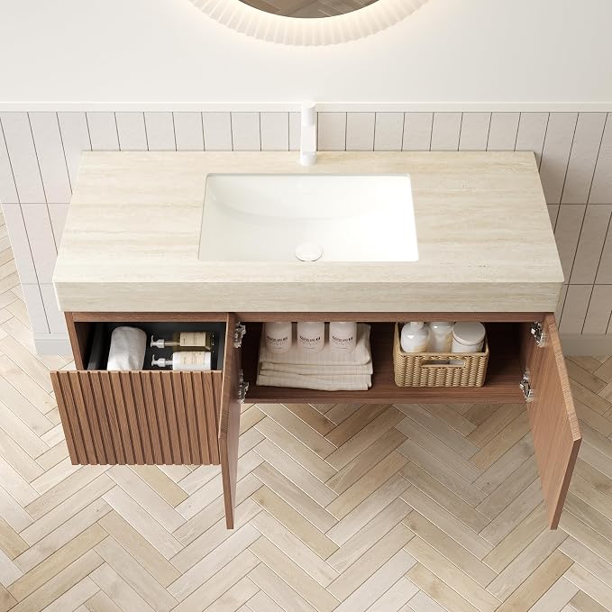 LKTART Floating 48 Inch Bathroom Vanity - Image 3
