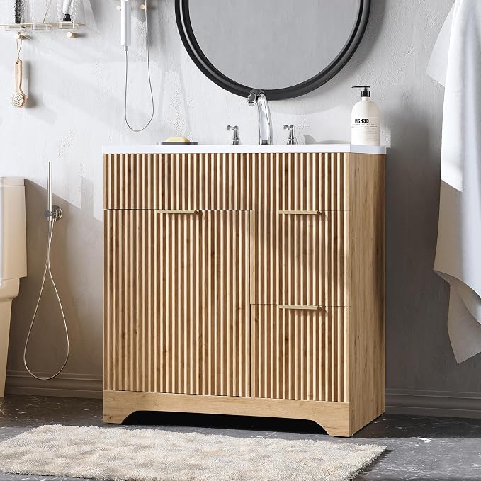 LINLUX 31” Bathroom Vanity - Image 8