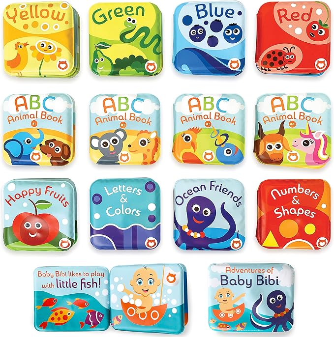 Baby Bath Books Mega Set by BabyBibi