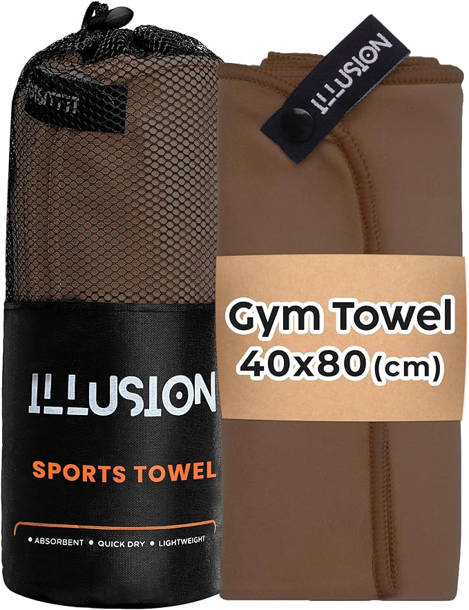 illusion Small Microfiber Gym Towels by Unknown