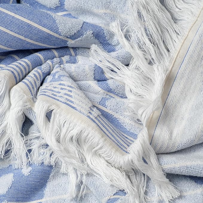 SOFE H&L | LINVIA Foutah Quick Dry Beach Towel Pack of 1 CARETTA - Image 3