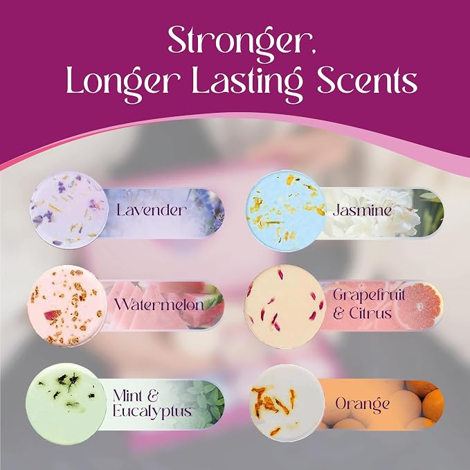 Aromatherapy Shower Steamers Gift Set – 12 Spa Tablets, 6 Scents – Relaxation & - Image 6