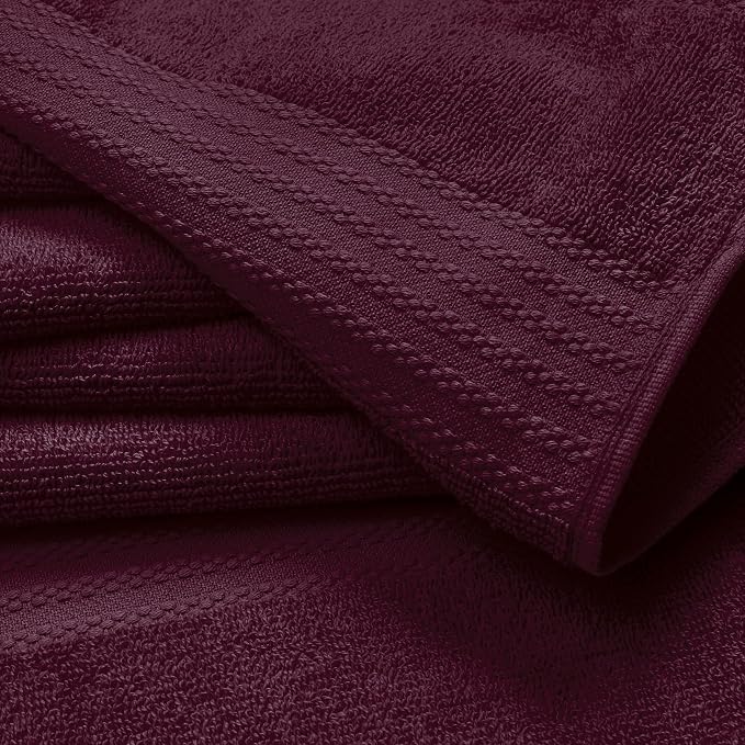 GLAMBURG Ultra Soft 8-Piece Towel Set - Image 2