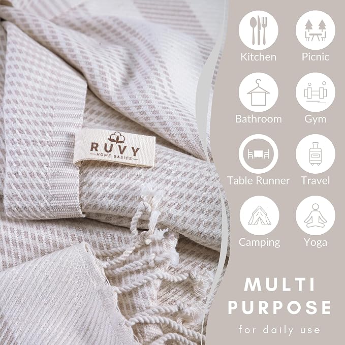 Ruvy Home Basics Turkish Hand Towels - Image 4