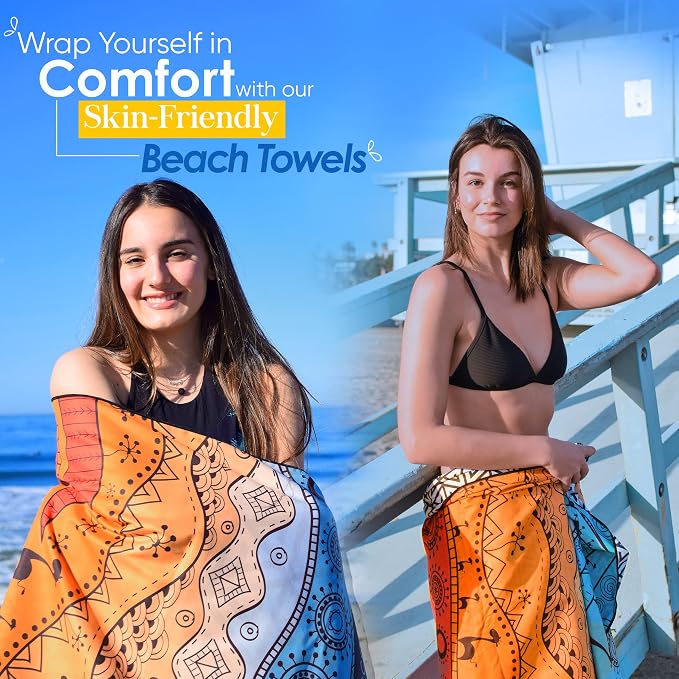 ECCOSOPHY Microfiber Beach Towel - Image 4