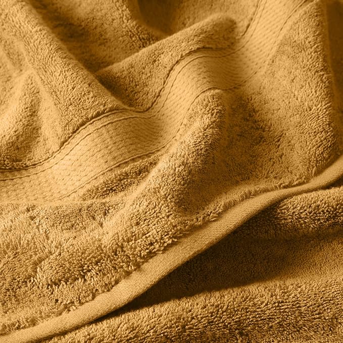 Superior Egyptian Cotton Pile 6-Piece Towel Set, Includes 2 Bath, 2 Hand - Image 4