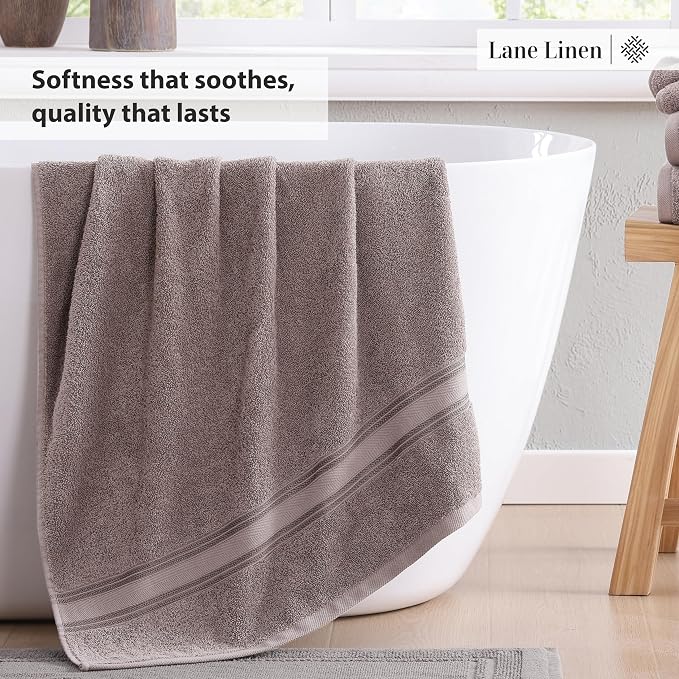 LANE LINEN Luxury Bath Towel Set - Image 4
