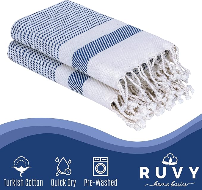Ruvy Home Basics Turkish Hand Towels - Image 2