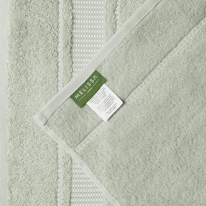 Melissa Linen, 2 Pack Bath Towels 100% Turkish Cotton Towels - Image 8