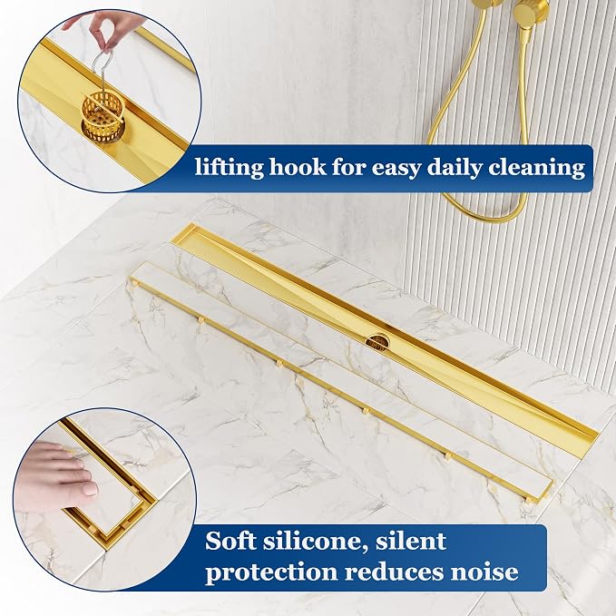 Neodrain 36-Inch Linear Shower Drain - Image 6