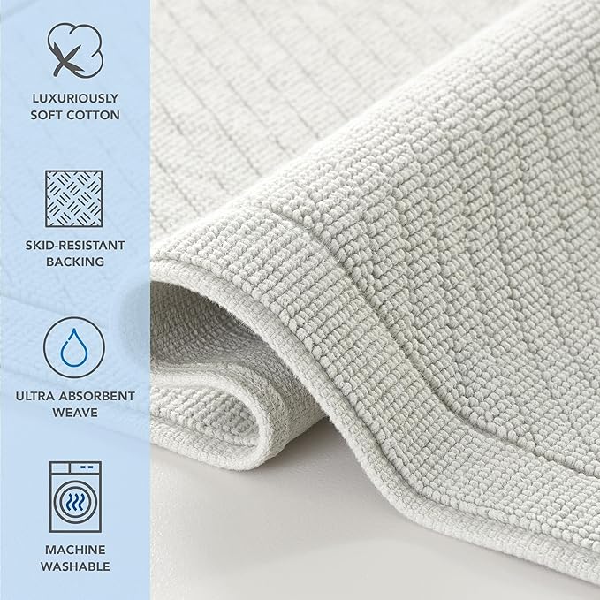 Arkwright 100% Cotton Bathroom Rug - Image 3