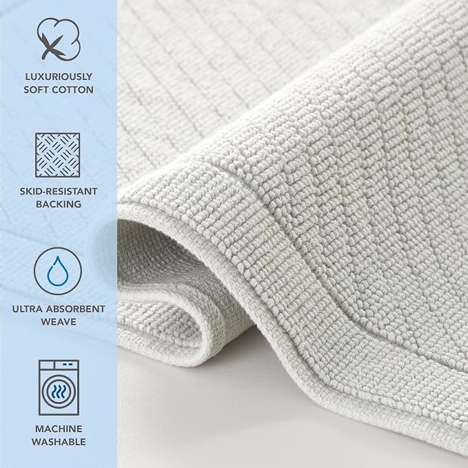 Arkwright 100% Cotton Bathroom Rug - Image 3