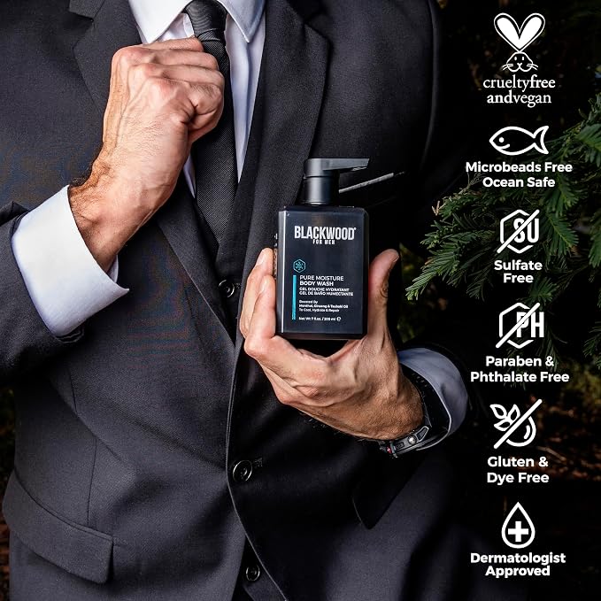 Blackwood For Men Pure Moisture Body Wash - Image 3