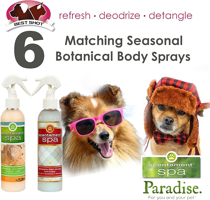 Best Shot Scentament Spa Botanical Body Splash, Detangler Spray, Body Spray - Image 2