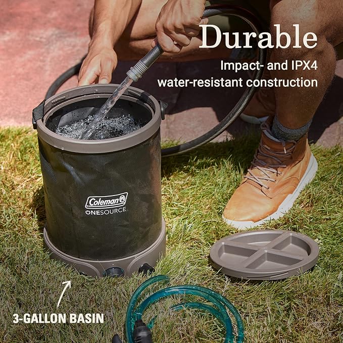 Coleman OneSource Rechargeable Outdoor Camping Gear: Camp Shower, Cordless - Image 3