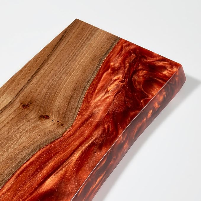 RWA Live Edge Floating Shelf – Unique Wood Floating Shelf - Image 2