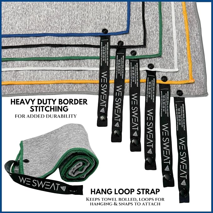 We Sweat’s Microfiber Gym Towels, Sweat Towels - Image 3