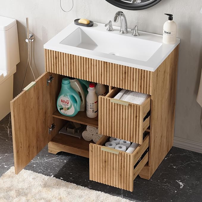 LINLUX 31” Bathroom Vanity - Image 5