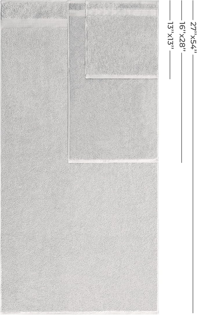 American Veteran Towel, 100% Cotton Turkish 6 Piece Towel Set, Luxury Towels - Image 3