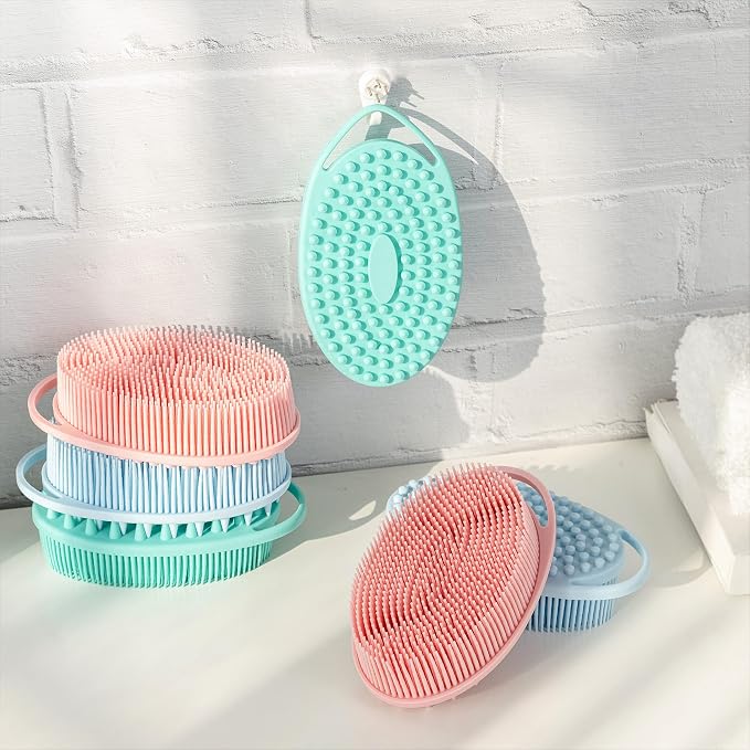 Premium Sensory Brush for Kids or Autism, Soft Silicone Body Scrubber, 2 in 1 - Image 6