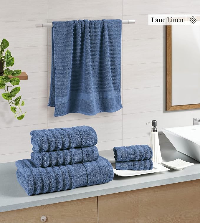 LANE LINEN Bathroom Towel Set - Image 2