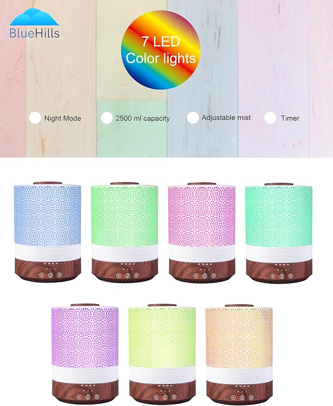 BlueHills 2500 ML XL Essential Oil Diffuser - Image 6