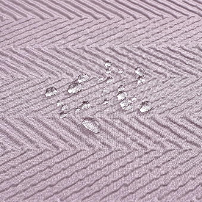 Gibelle Lavender Purple Shower Curtain - Image 5