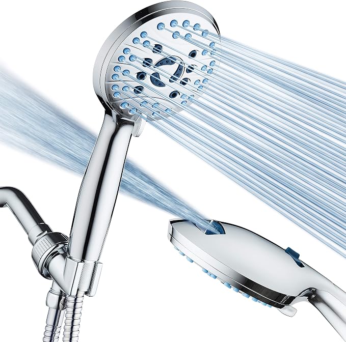 Hotel Spa AquaCare High Pressure 8-Mode Handheld Shower Head by HotelSpa