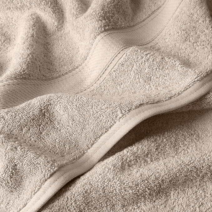 Superior Egyptian Cotton Pile 6 Piece Towel Set, Includes 2 Bath, 2 Hand - Image 4