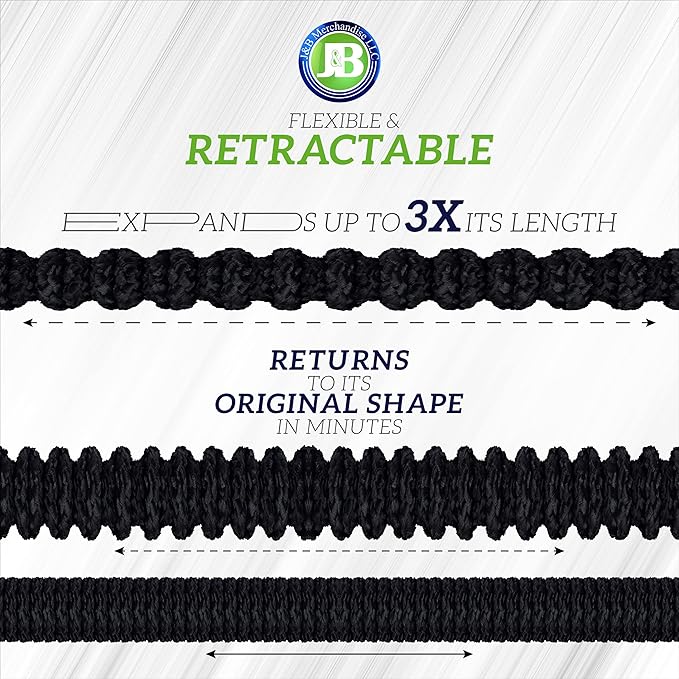 J&B XpandaHose 50ft Expandable Garden Hose – Ultra-Strong 3750D, 4-Layer Latex - Image 7