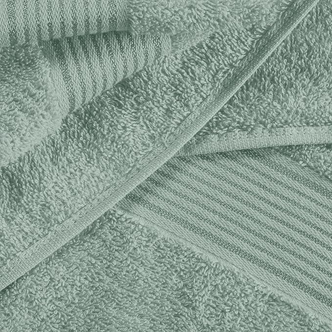 Belizzi Home Cotton 2 Pack Oversized Bath Sheet 35x70, Large Bath Sheet - Image 2