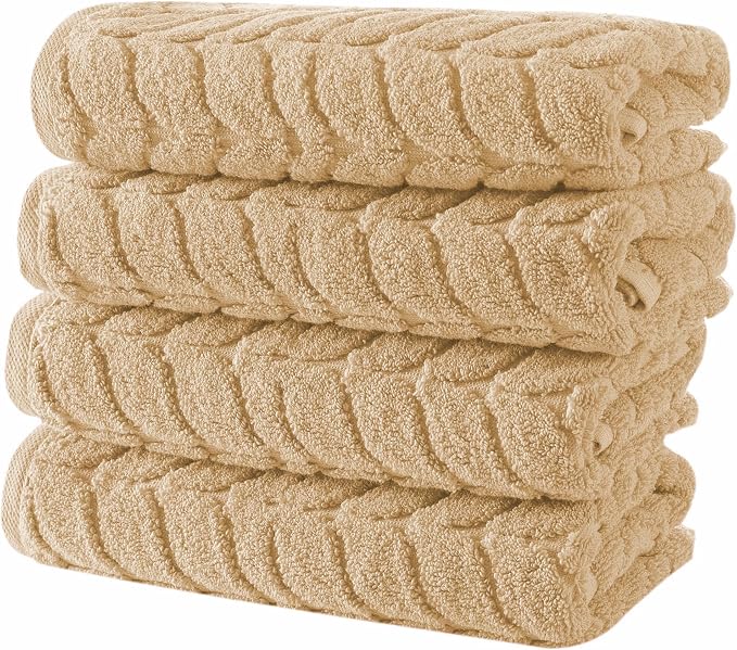 BAGNO MILANO Turkish Bath Towels, Soft Plush Jacquard Luxury Bath Towels by BagnoMilanoLuxurySoftness
