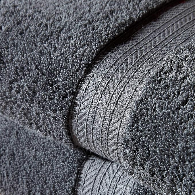 Christy Renaissance 6 Piece Towel Set | Ash Grey | 100% Egyptian Cotton | - Image 3