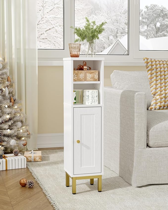 Bathroom Storage Cabinet, Corner Floor Cabinet - Image 3