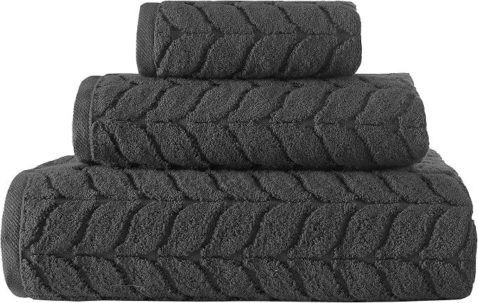 BAGNO MILANO Turkish Bath Towels, Soft Plush Jacquard Luxury Bath Towels by BagnoMilanoLuxurySoftness