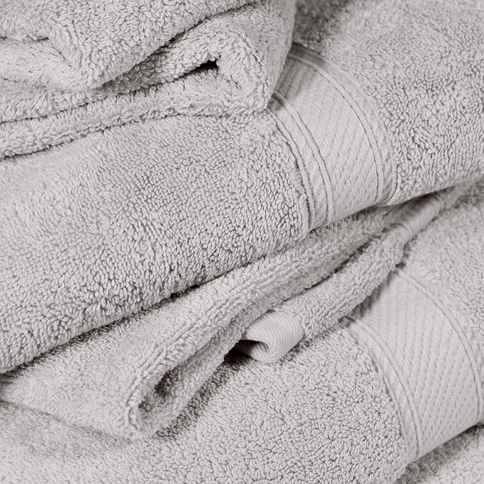 Superior Egyptian Cotton Pile 6 Piece Towel Set, Includes 2 Bath, 2 Hand - Image 8